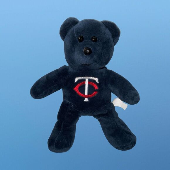 MLB Genuine Merchandise Forever Collection MN Twins Beanbag Bear P3 - Picture 5 of 6